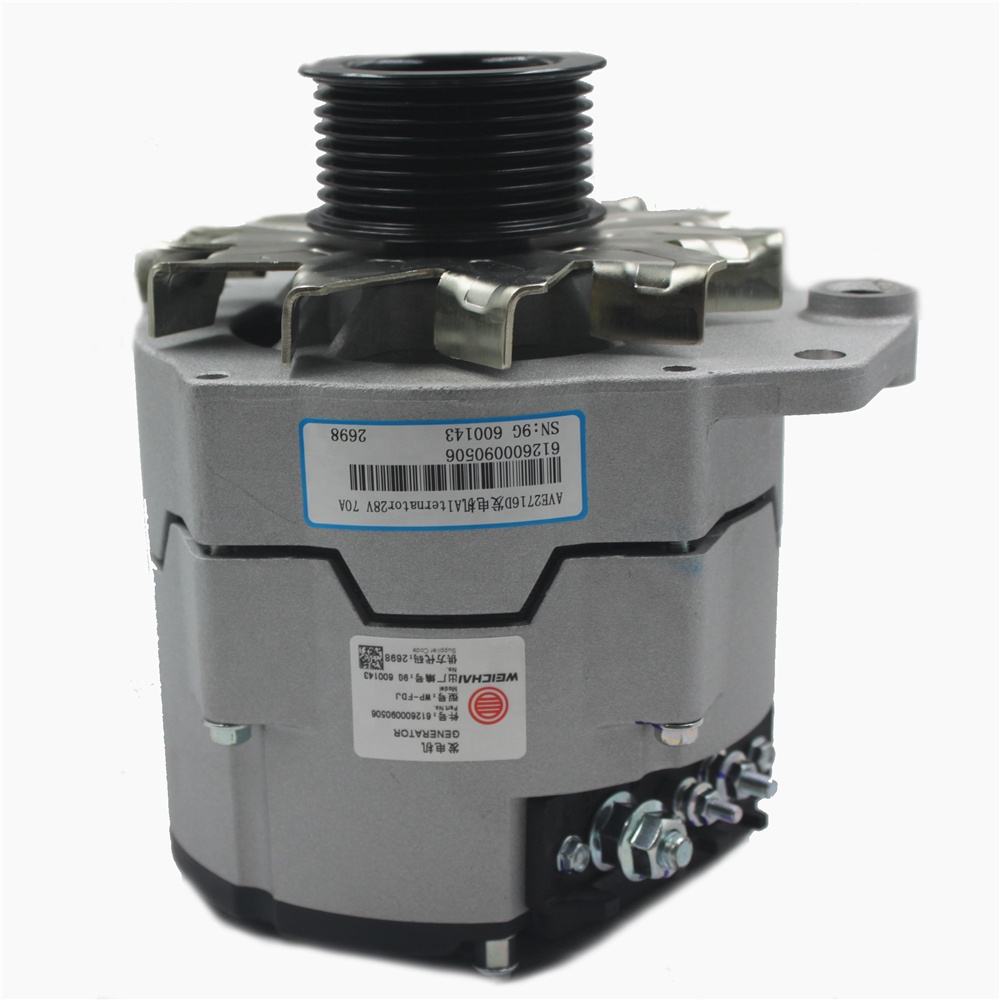 612600090506 Weichai Sinotruck Shacman үчүн жүк ташуучу WD615 WP10 кыймылдаткыч бөлүктөрү генератор